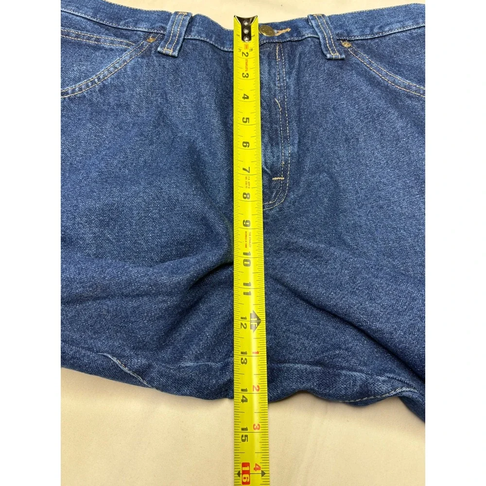 NWT Wrangler‎ Riggs Workwear Relaxed Fit Carpenter Jeans 36x32 Blue Denim Tool